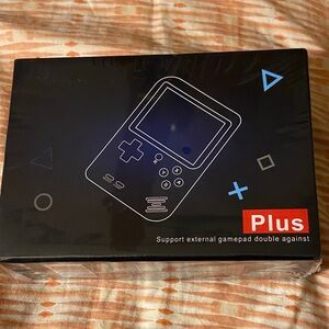 Plus Portable Handheld Game Console -game box plus multiple games .. NIB